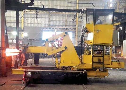 Magnum Forge expands capacity with new rail manipulator constructed in-house