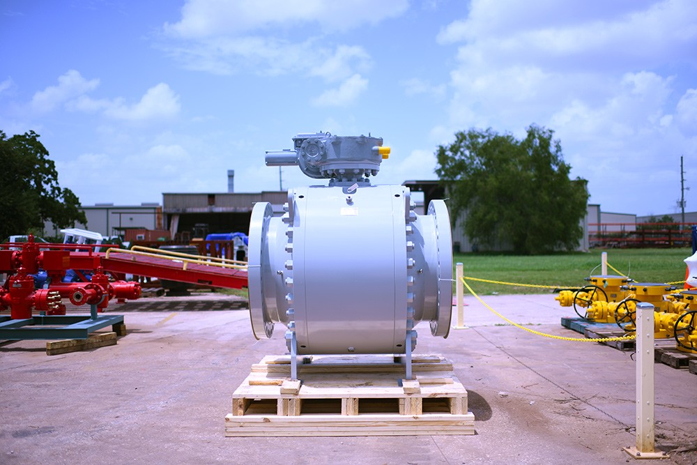 World's First 36-Inch Dual Seal Ball Valve