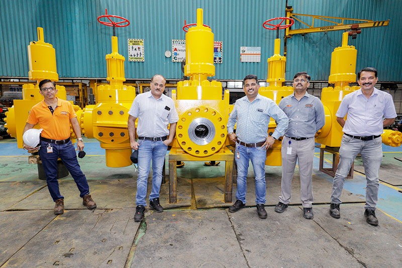 WOM successfully manufactures 7” 20K Y-Block X-mas Tree