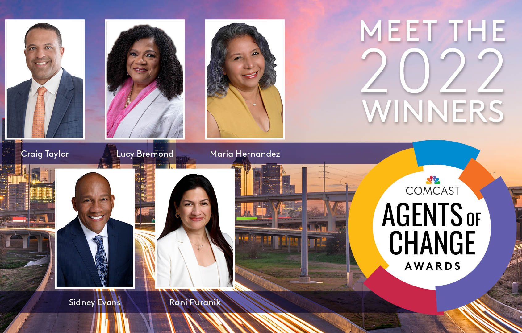 Meet the 2022 Comcast Agents of Change